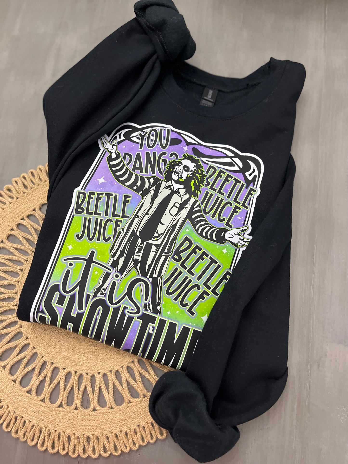 Showtime beetle sweatshirt
