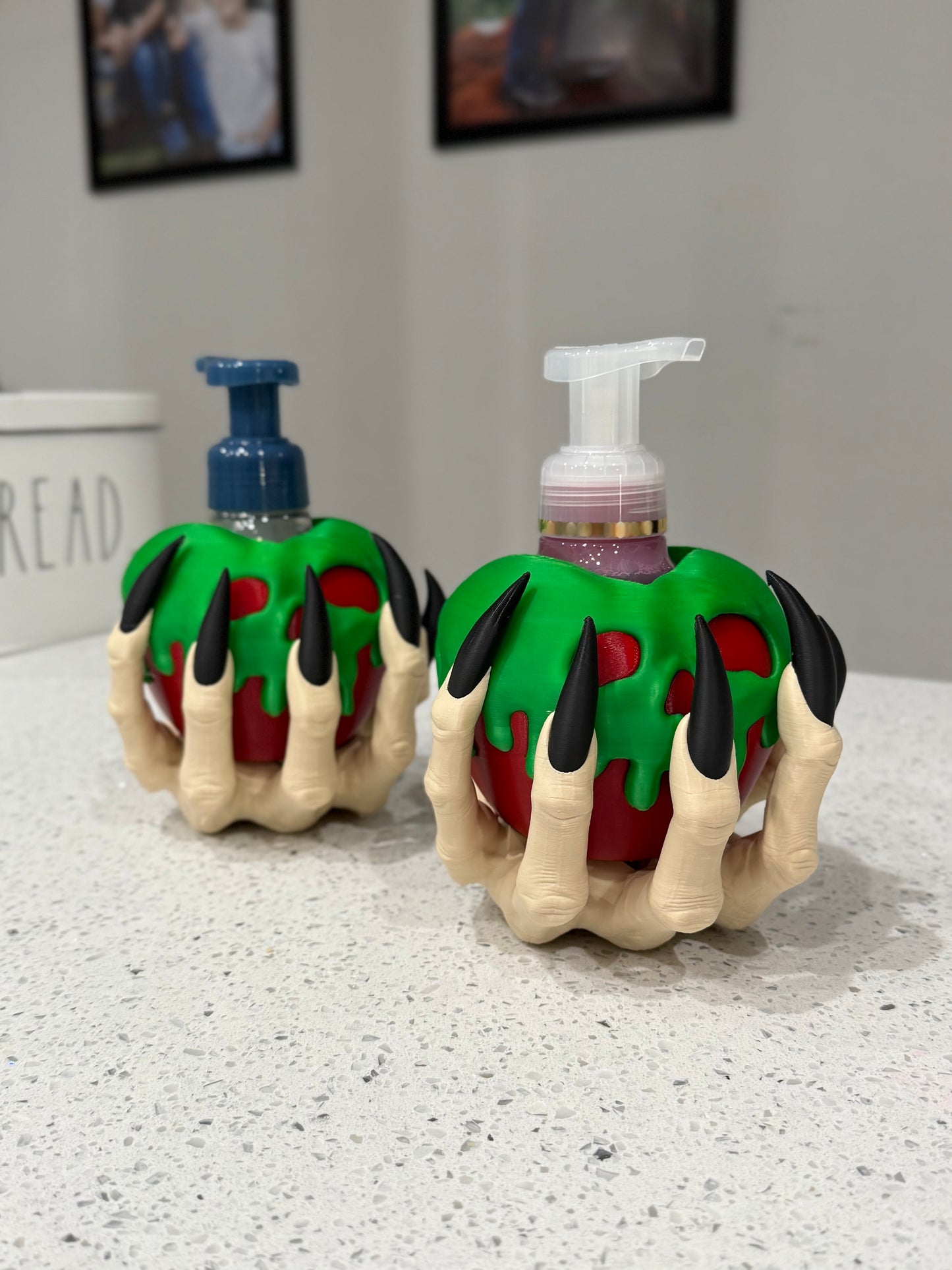 Poison apple soap holder
