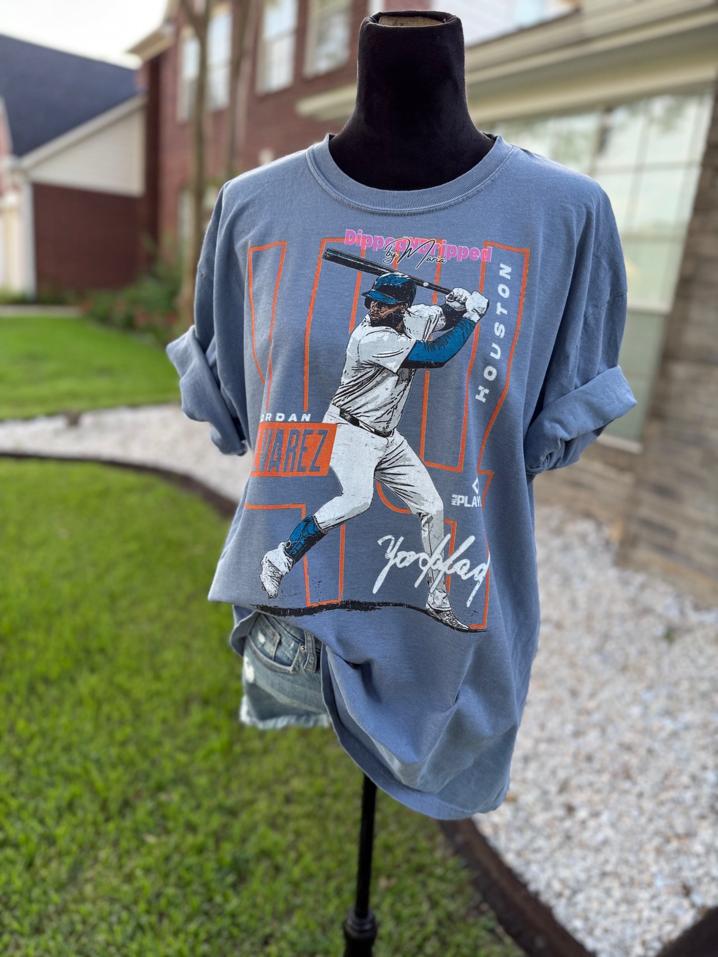 Yordan distressed tee