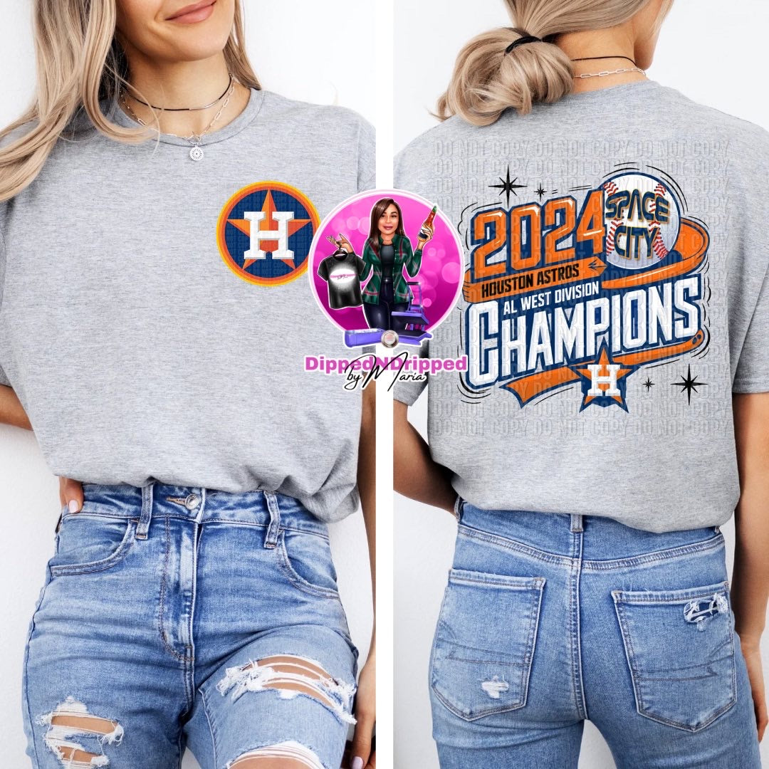 AL WEST CHAMPIONS ASTROS TEE