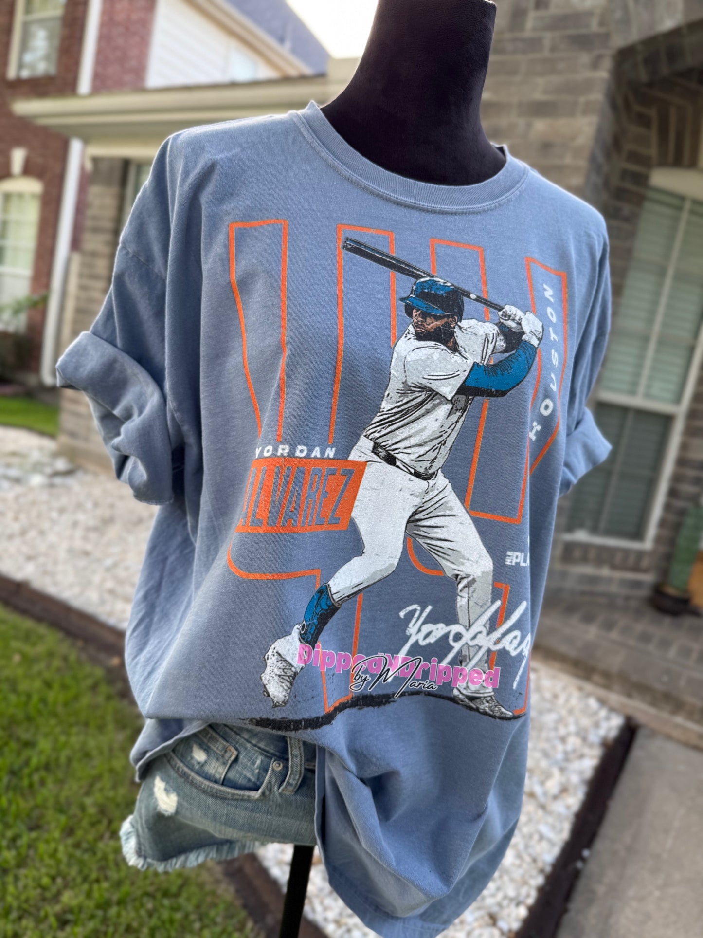 Yordan distressed tee