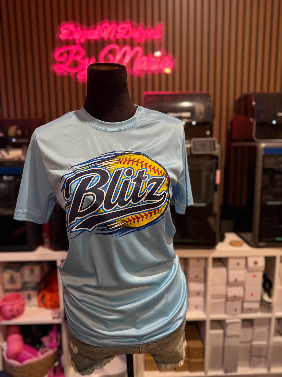 Blitz polyester teeshirts