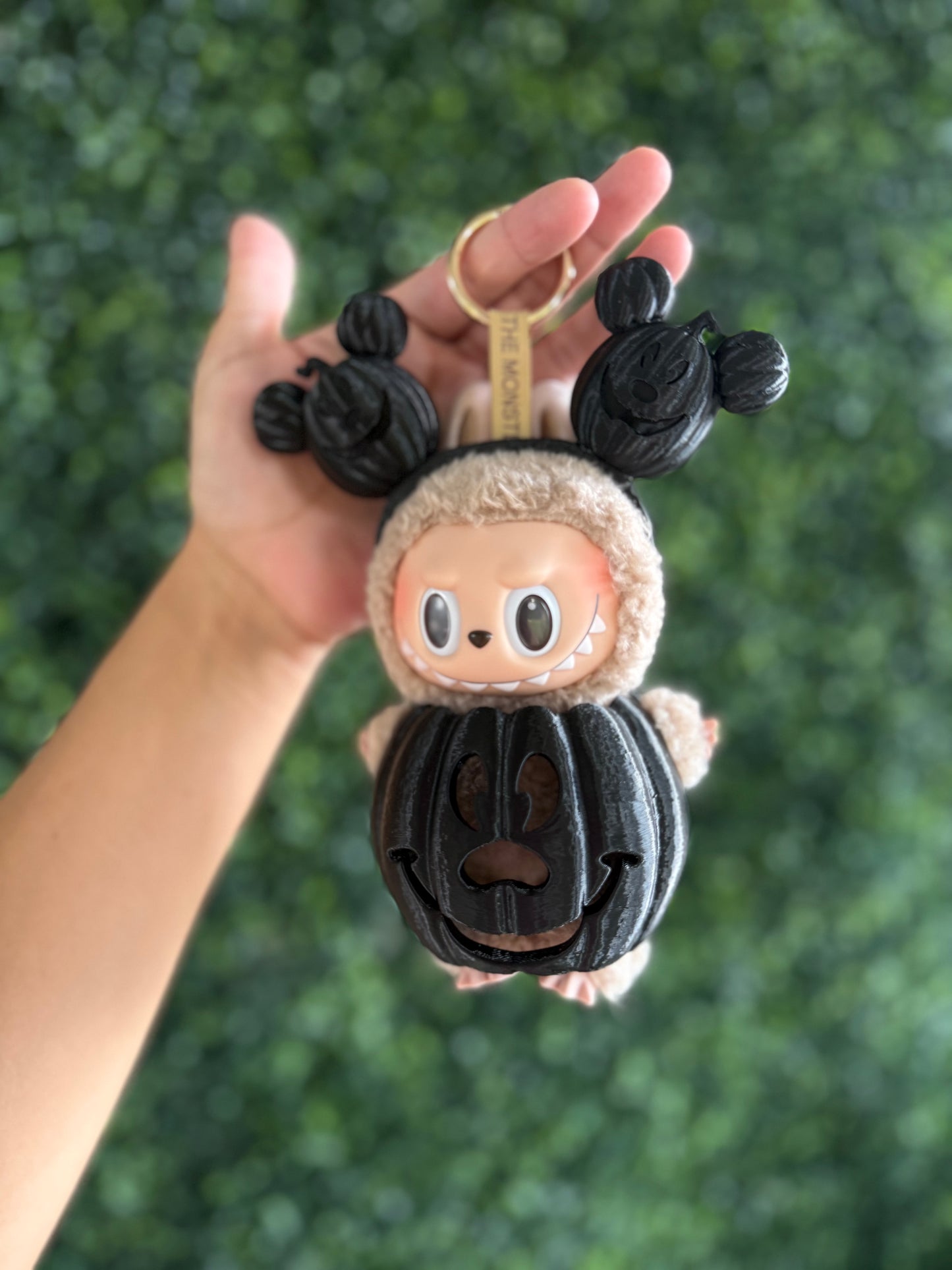 Pumkin labubu 3D printed fit