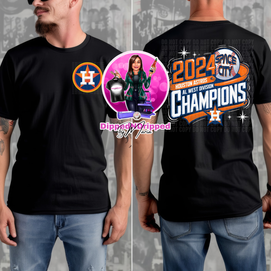AL WEST CHAMPIONS ASTROS TEE