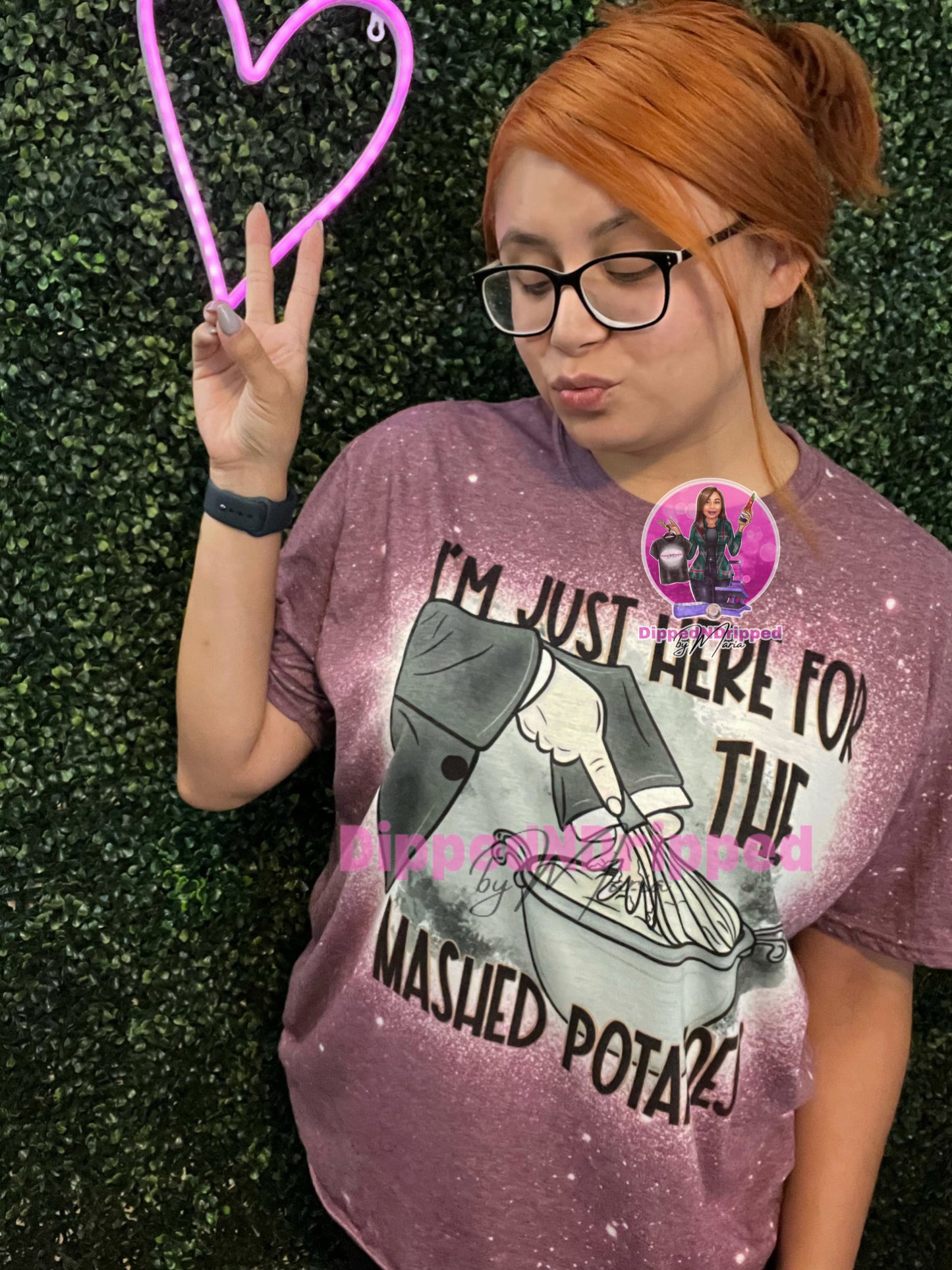Just here for mashed potatoes tee