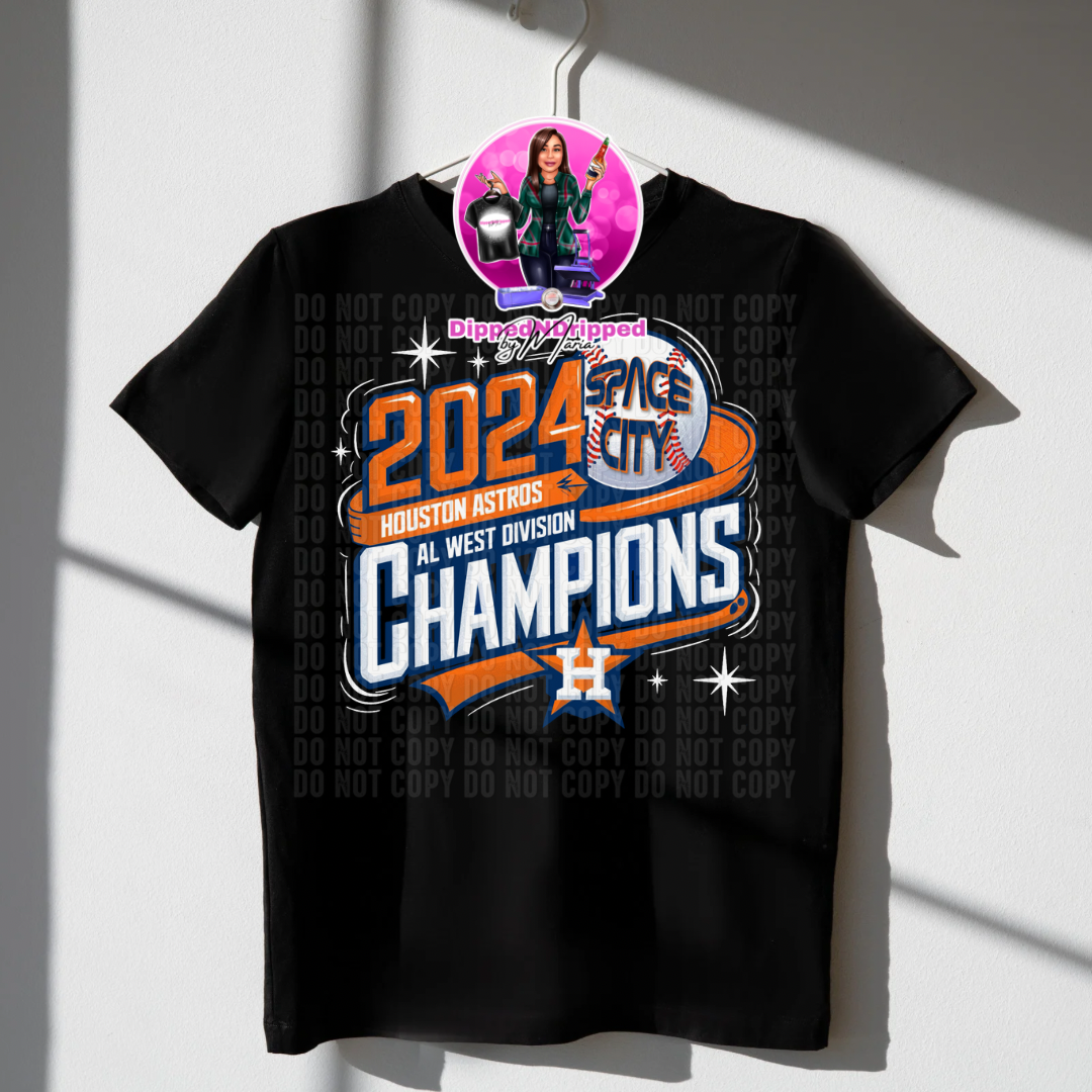 AL WEST CHAMPIONS ASTROS TEE