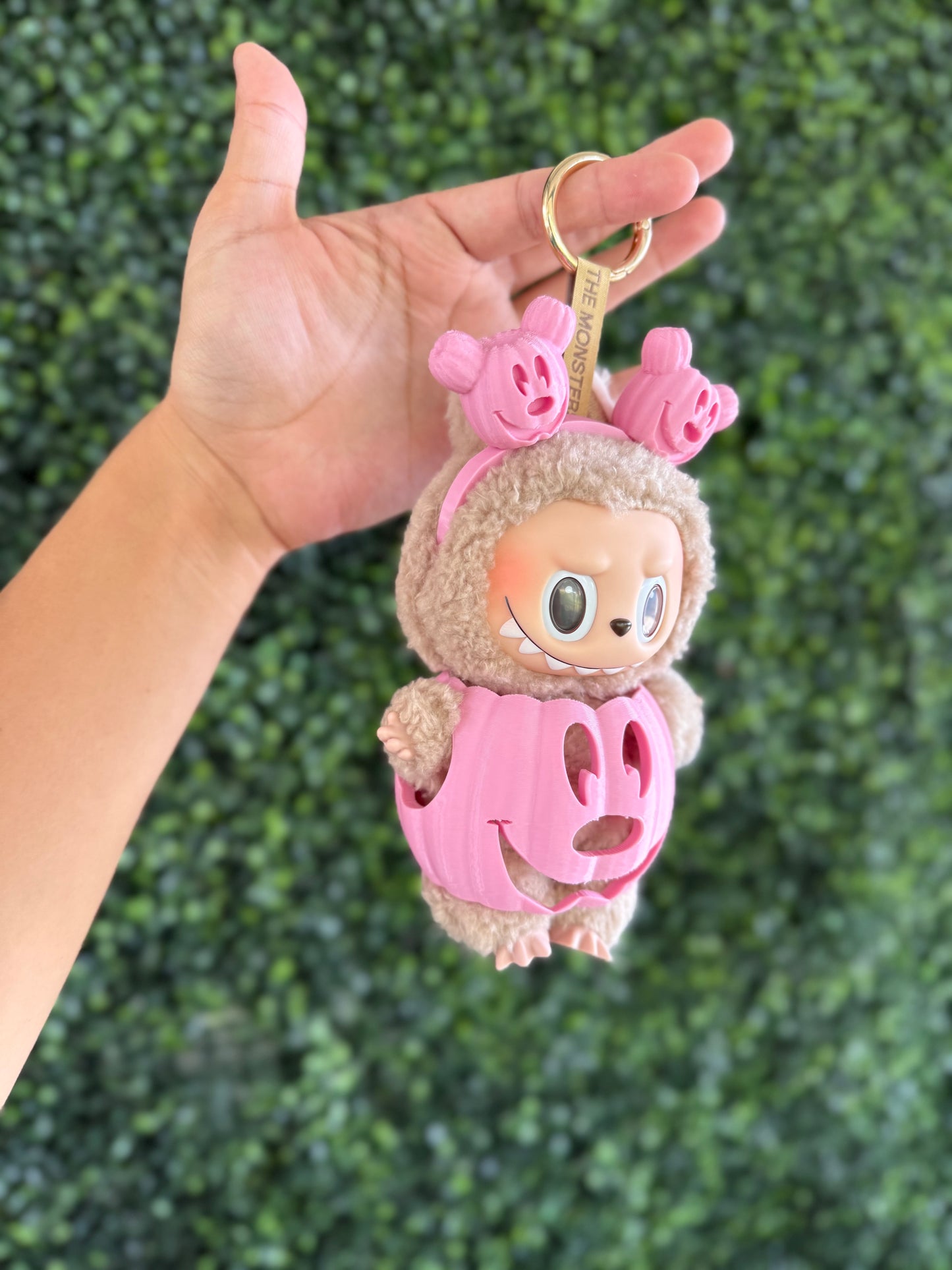 Pumkin labubu 3D printed fit