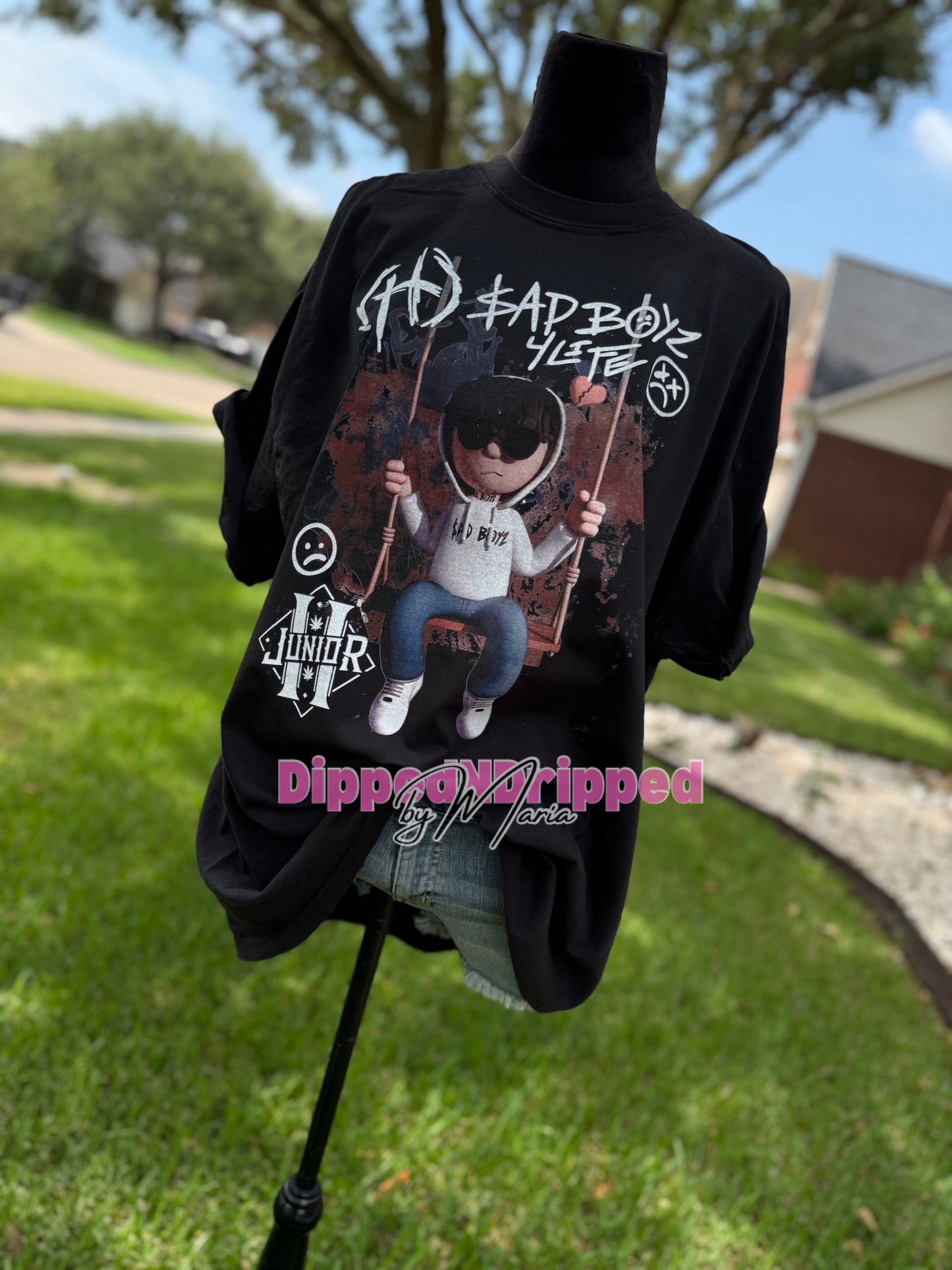 Sad boyz graphic tee