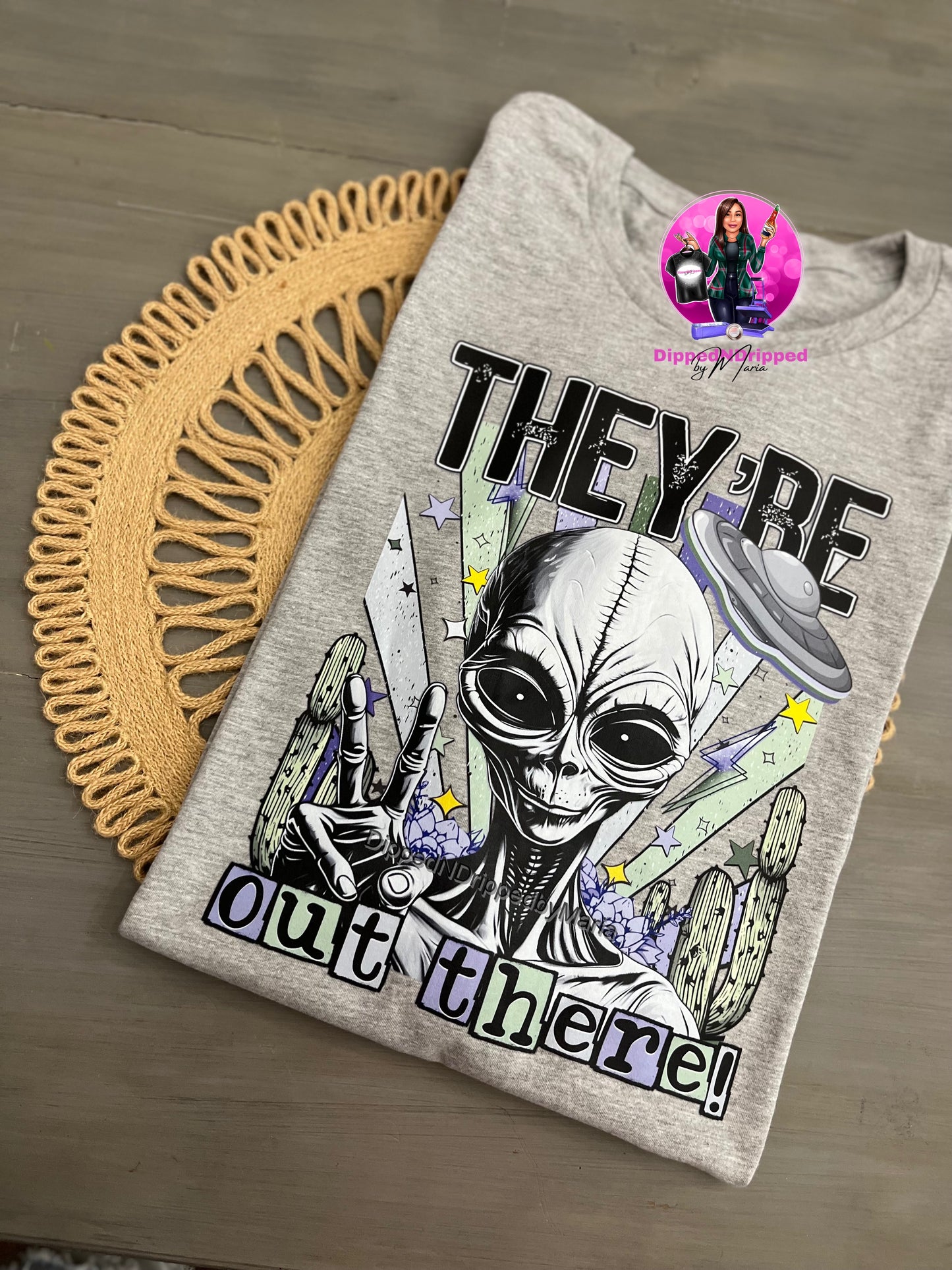 They’re out there alien tee