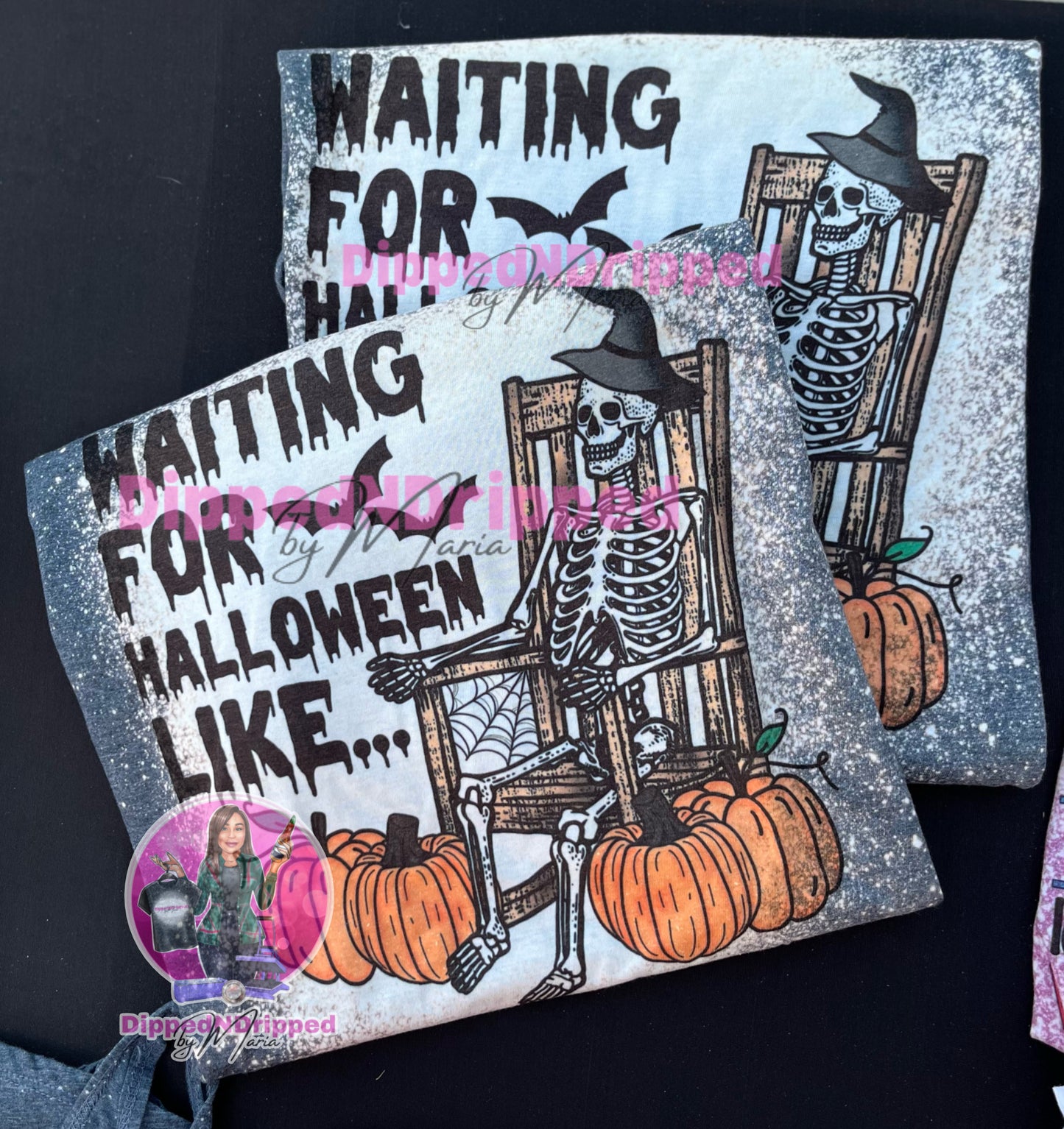 Waiting for Halloween tee