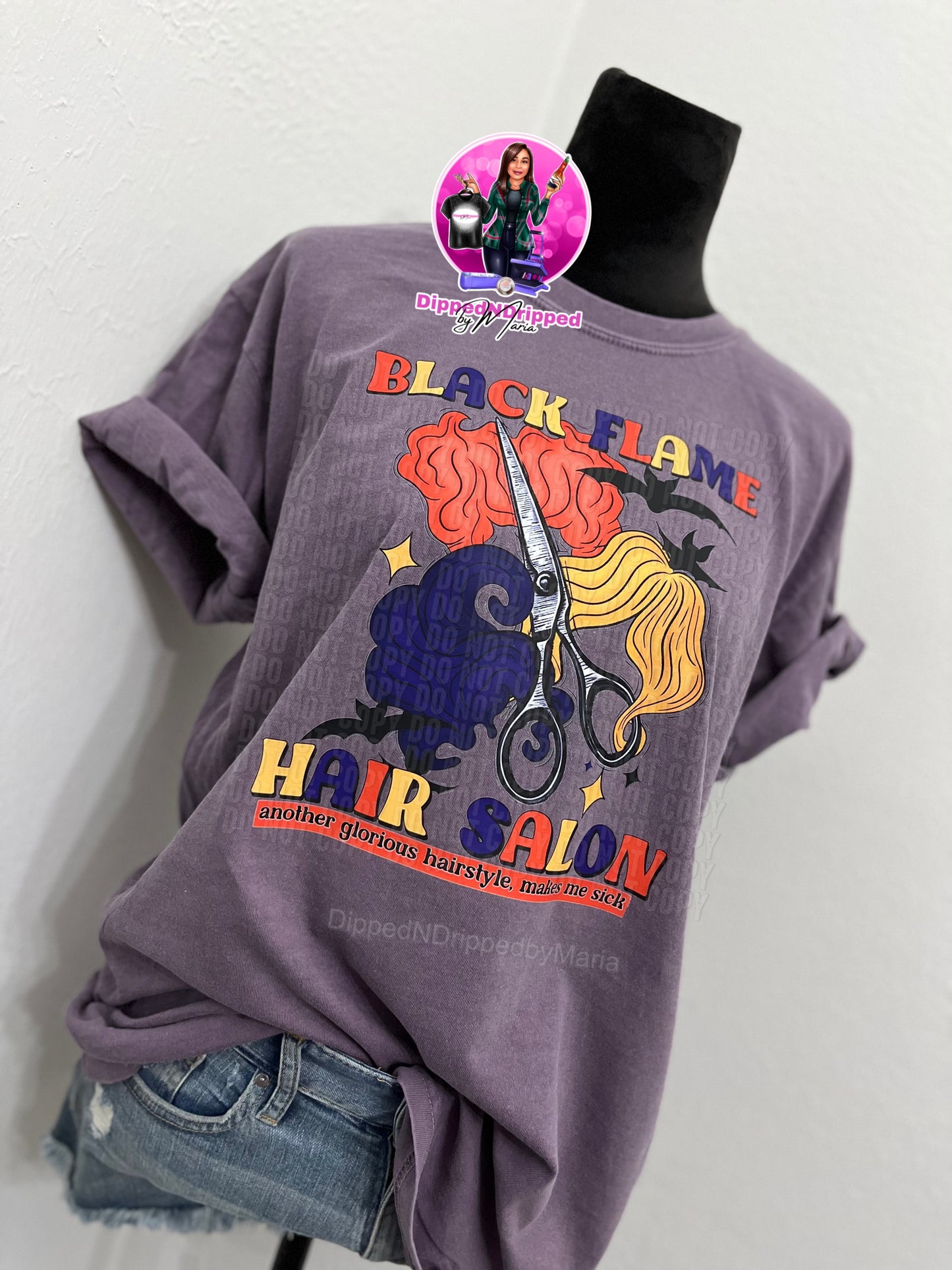 Glorious hairstyle tee