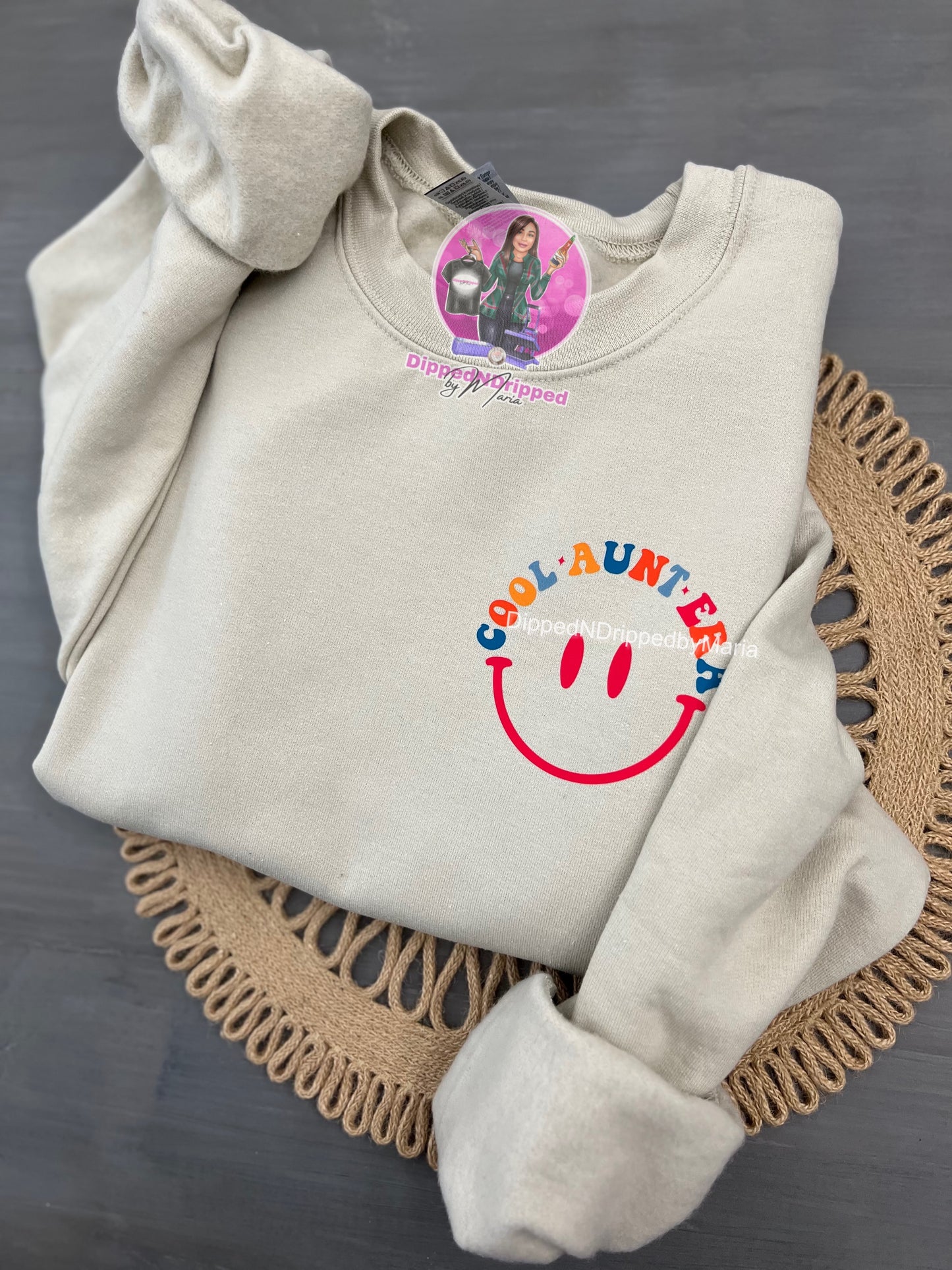 In my Cool Aunt Era sweatshirt