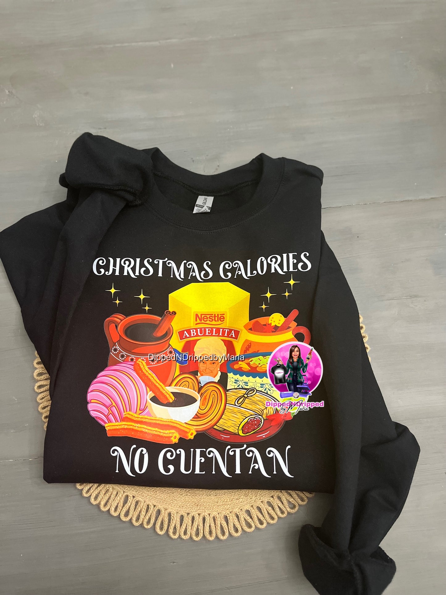 Christmas calories sweatshirt