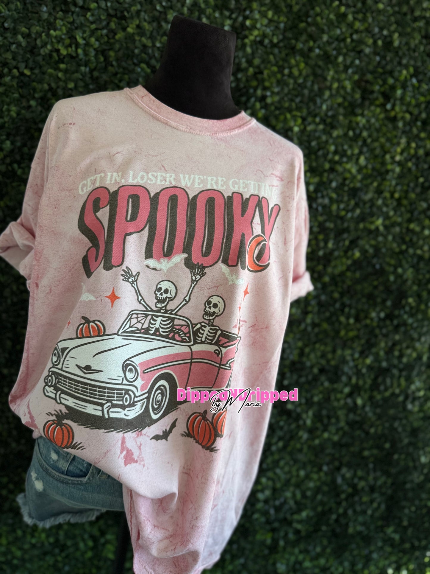 Get in spooky tee