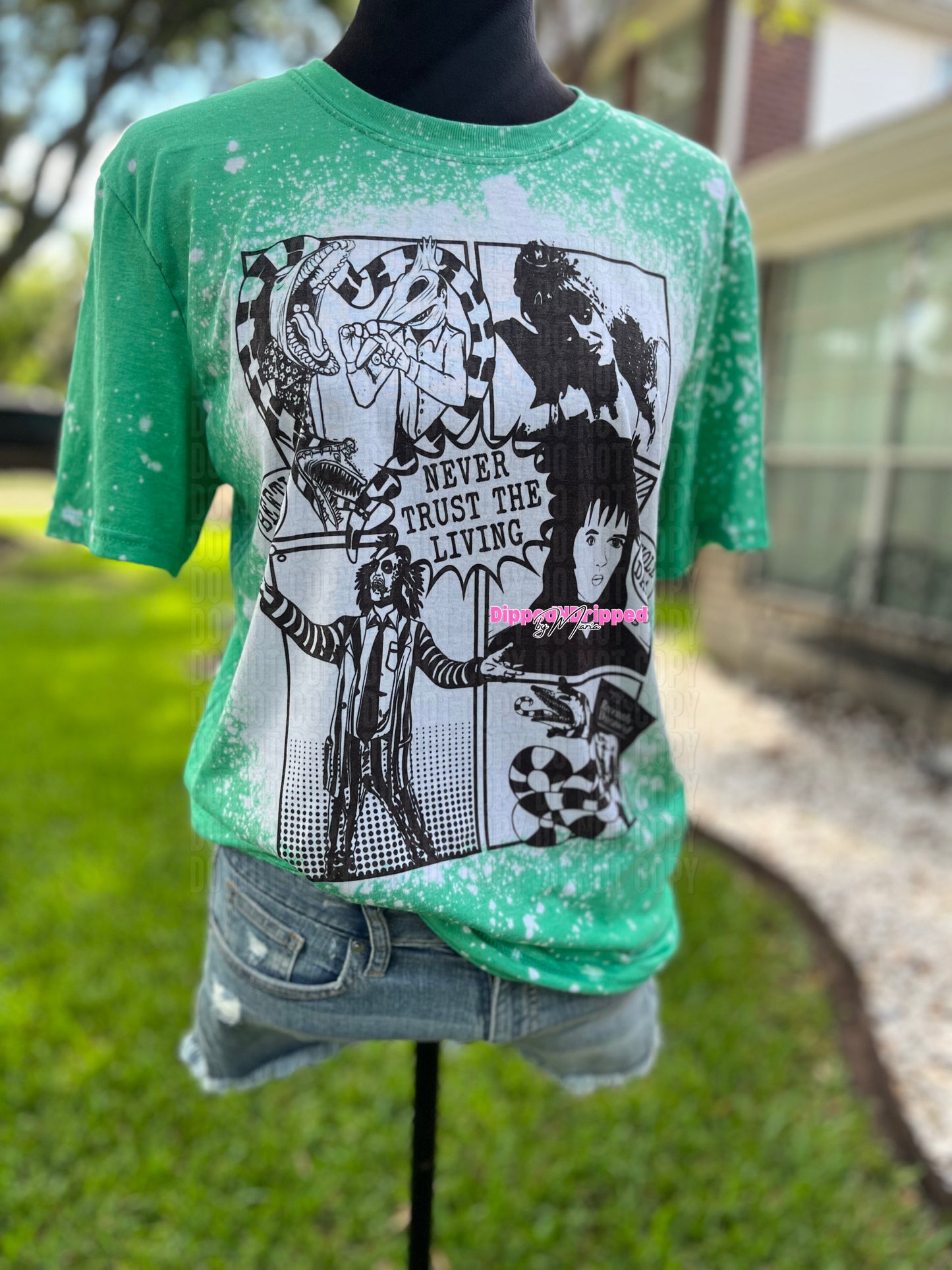 Beetle bleached tee