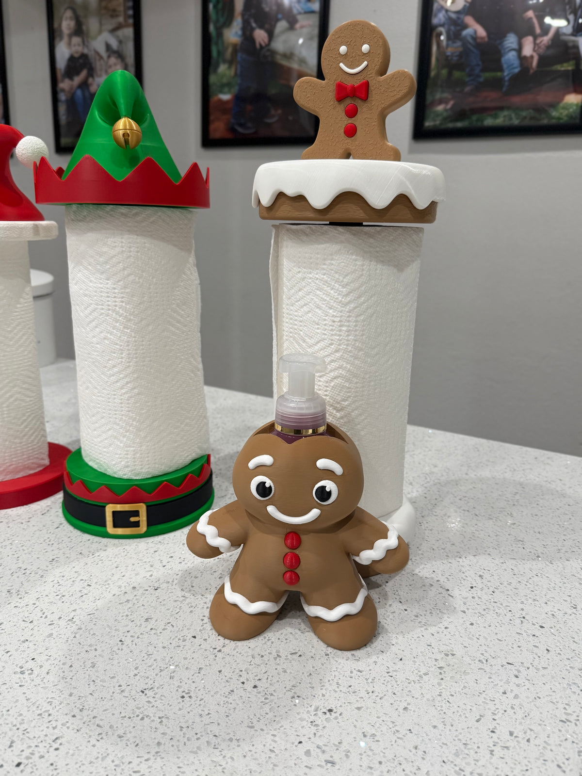 Gingerbread soap holder