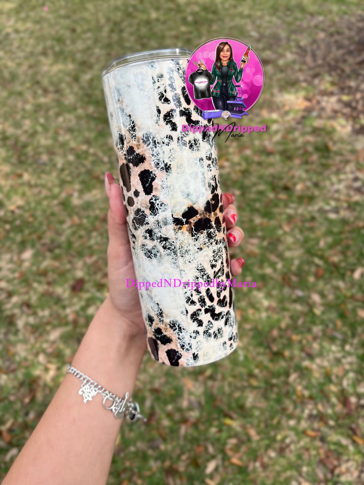Distressed Wallen tumbler