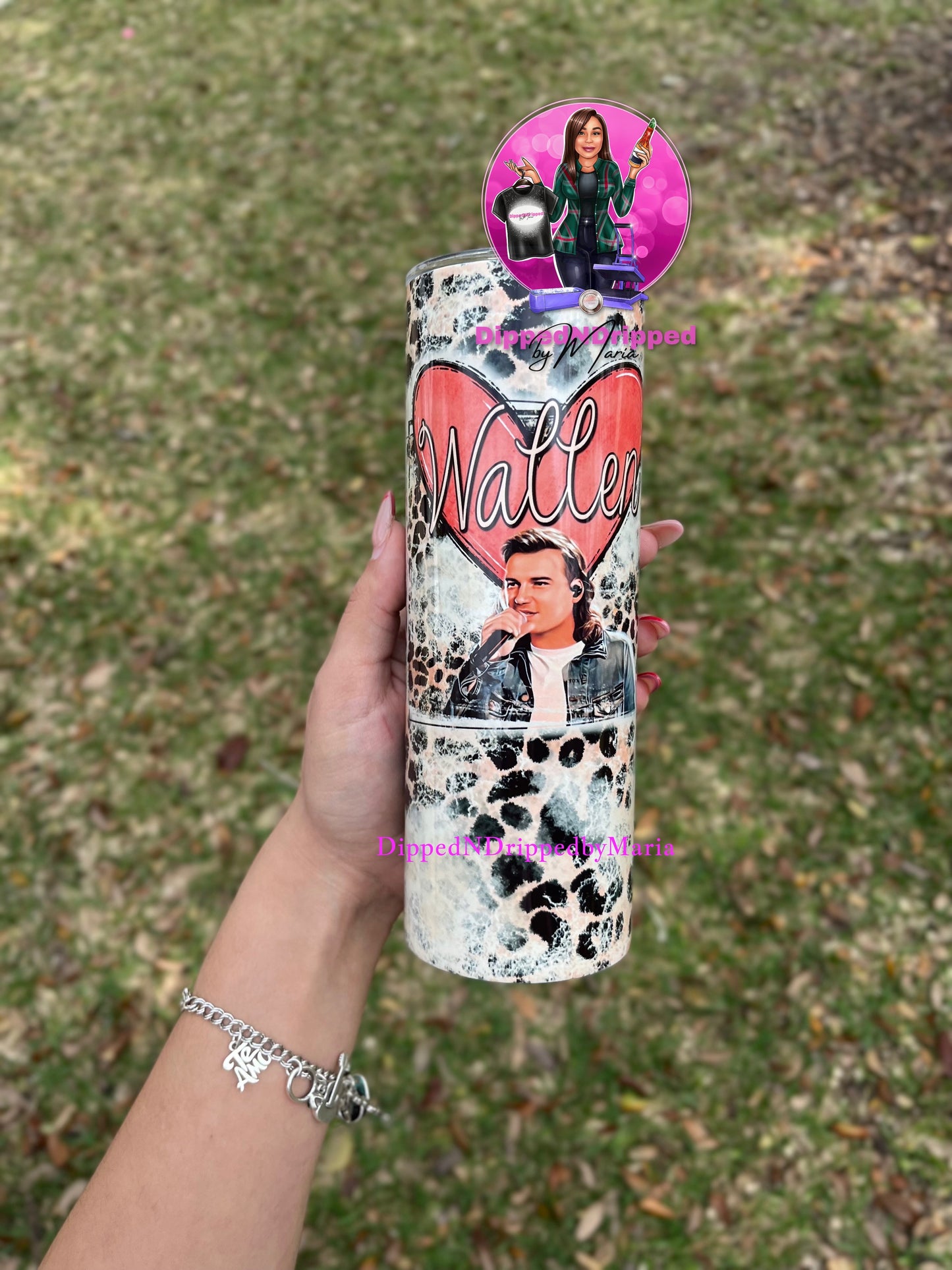Distressed Wallen tumbler