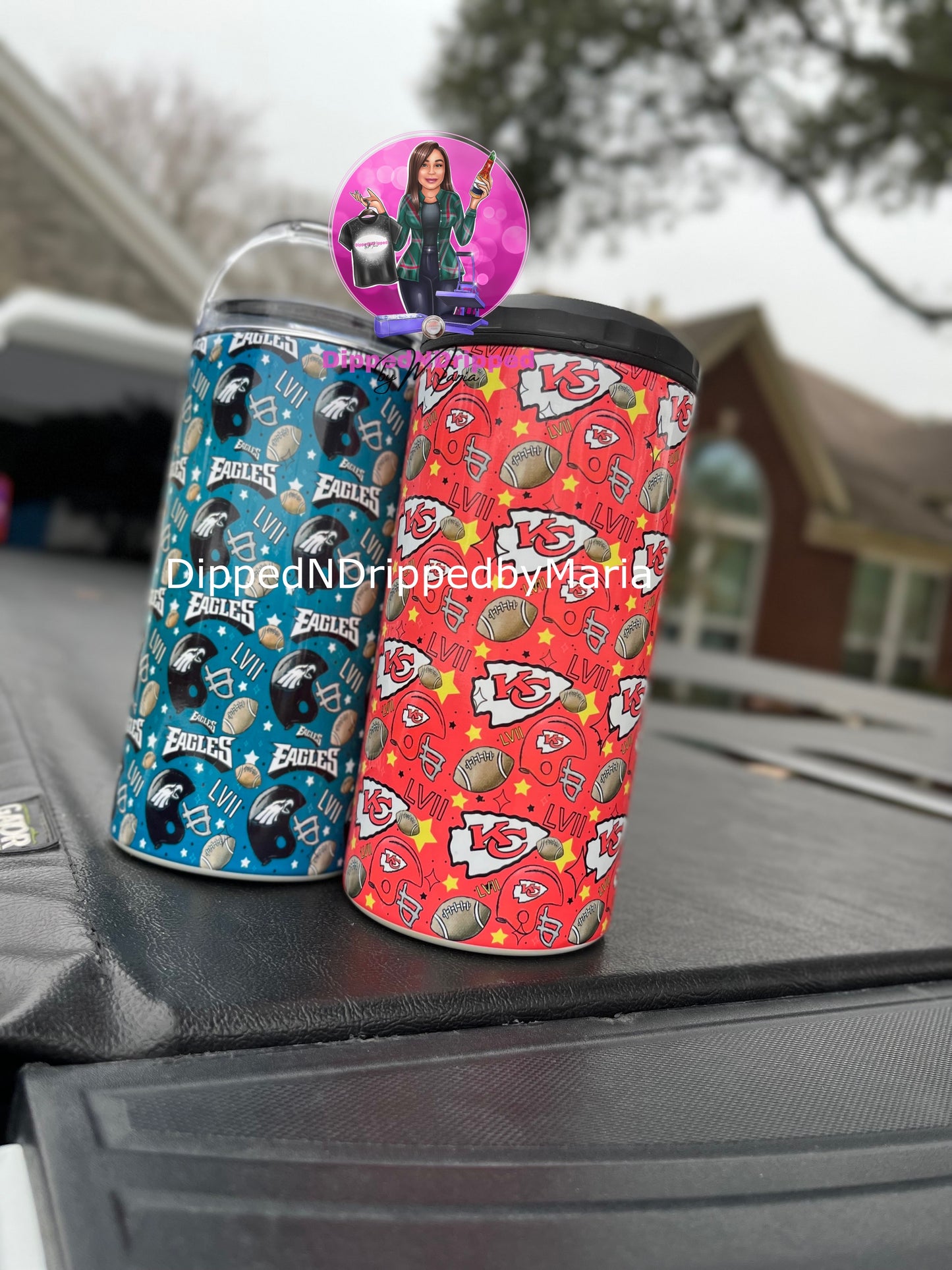 Super game day koozie tumblers