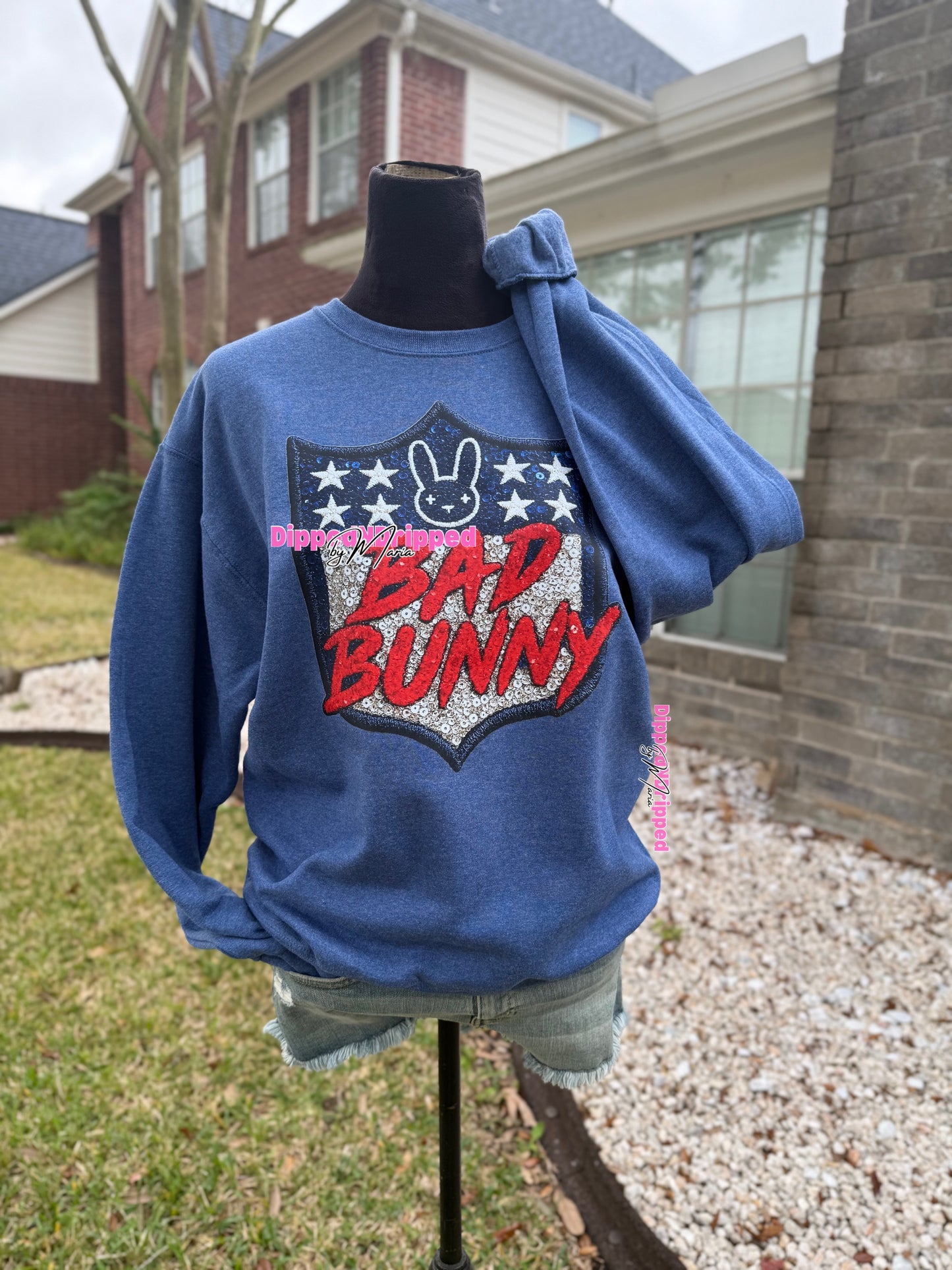 Badbunny bowl sweatshirt