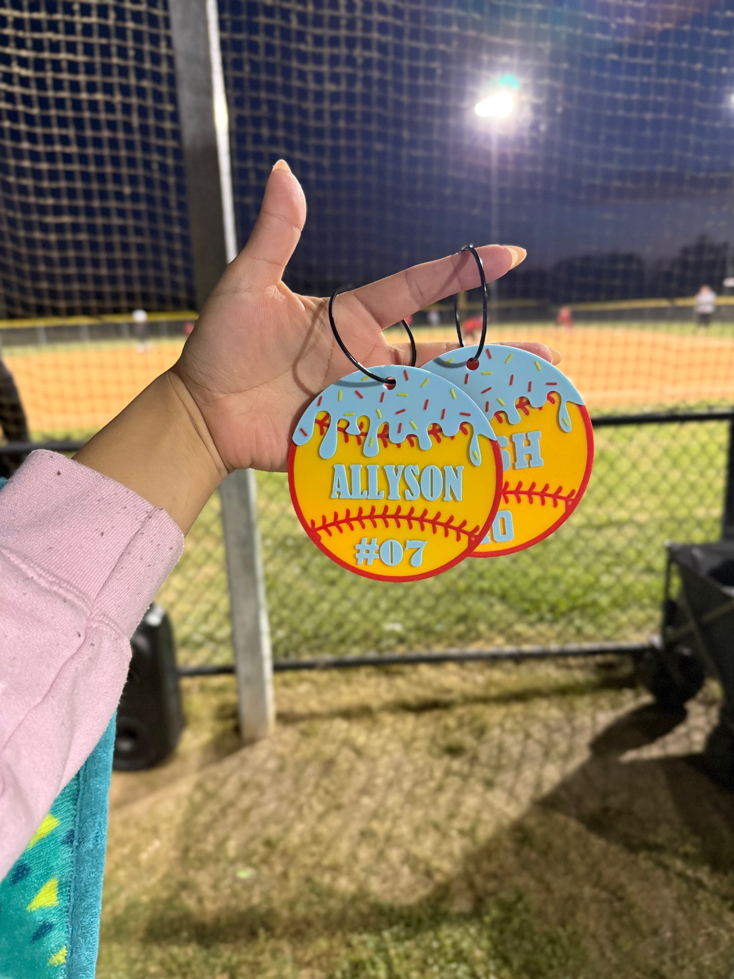 Bag tag 3D printed