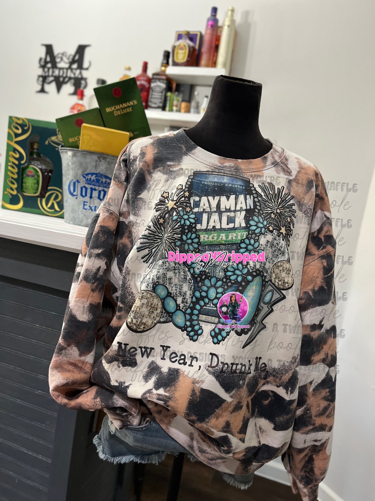 New year drink me sweatshirts
