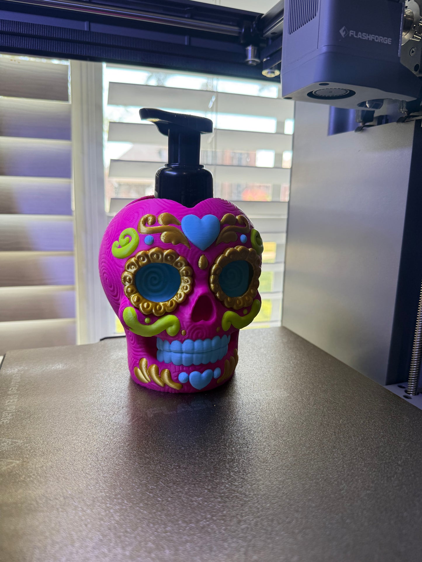 Dia de los muertos catrina soap holder