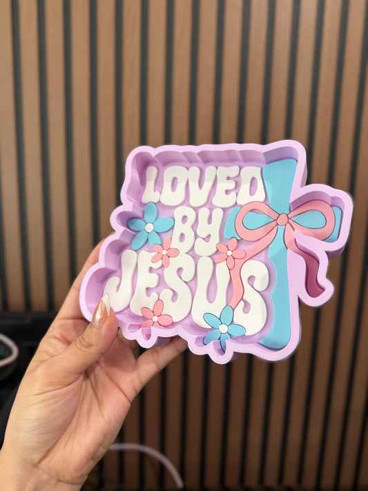 Loved by Jesus trinket tray