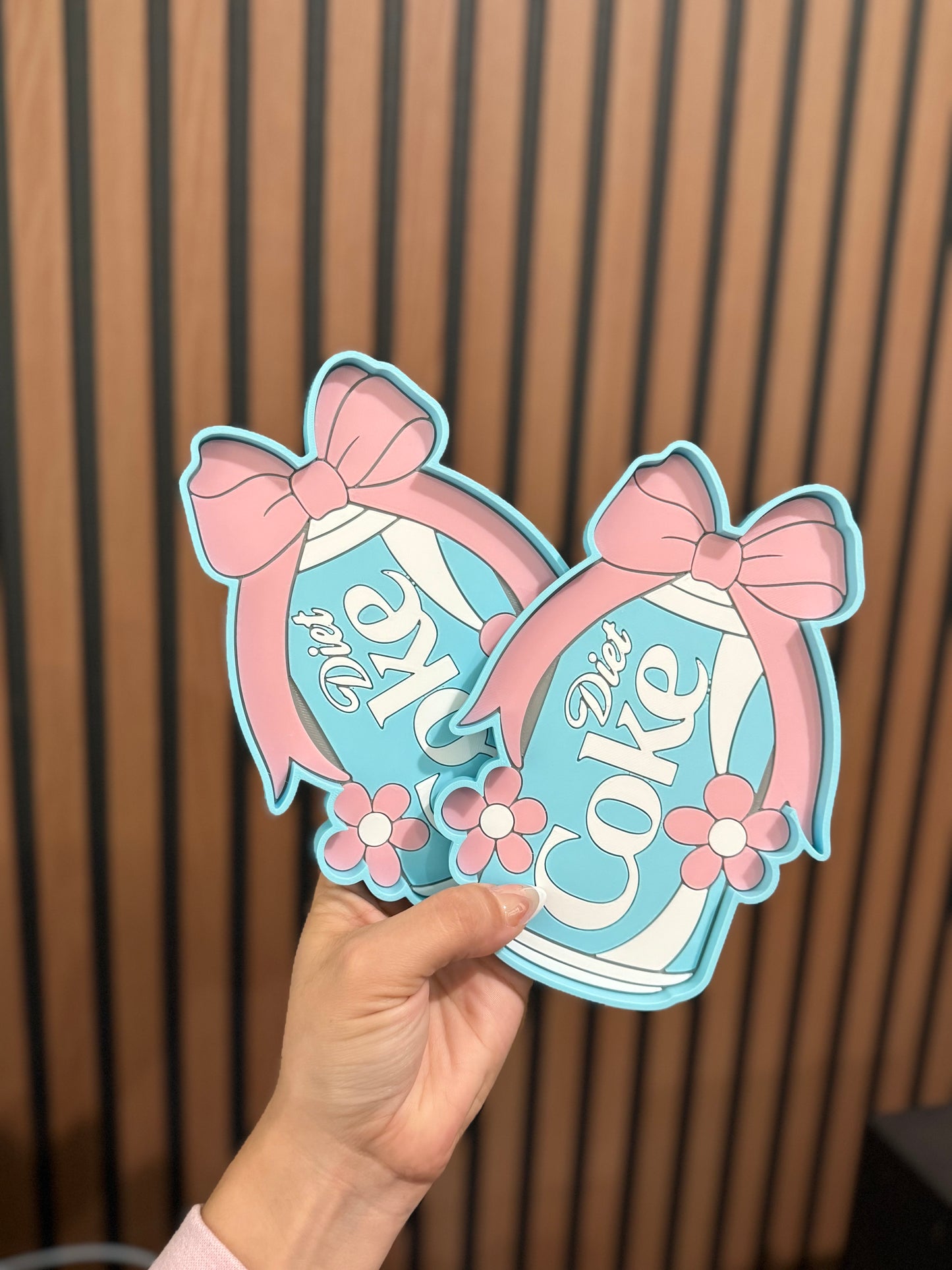 Diet drink trinket tray