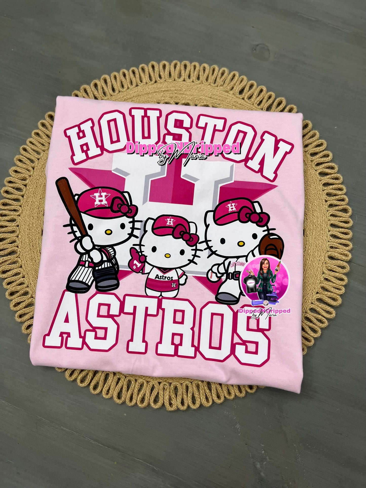 Kitty Astros tee