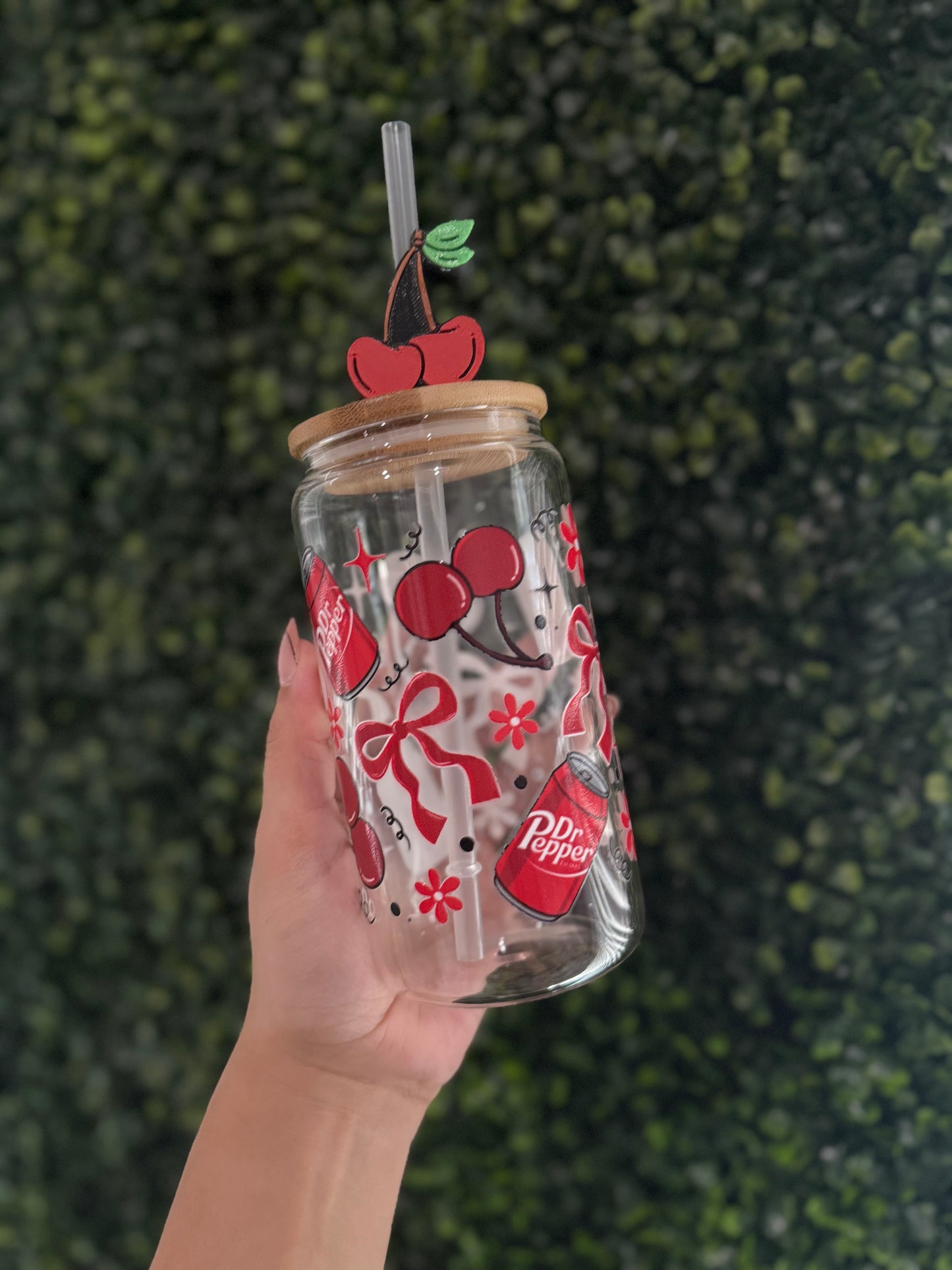 Dr. p clear glass cup