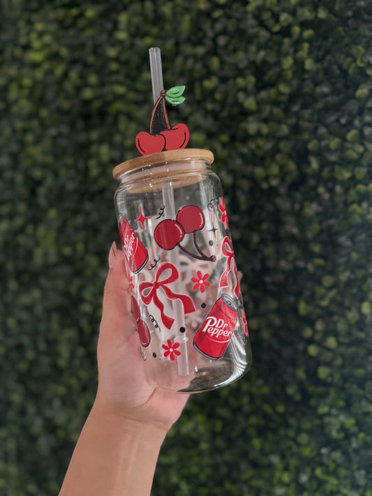 Dr. p clear glass cup