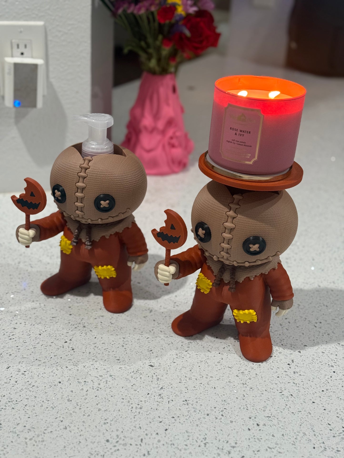 Spooky soap holders 3D printed