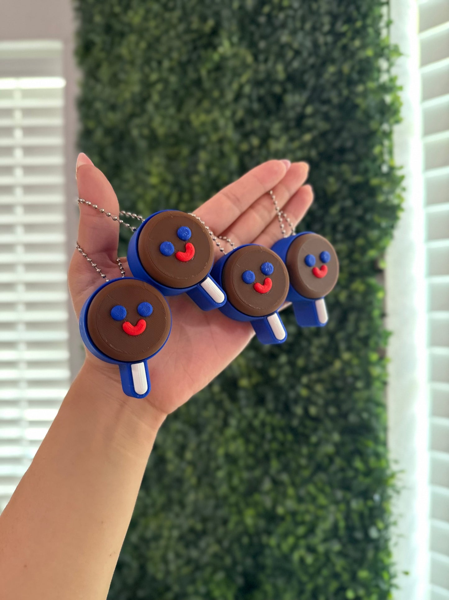 Paleta payaso MINI clicker W/keychain