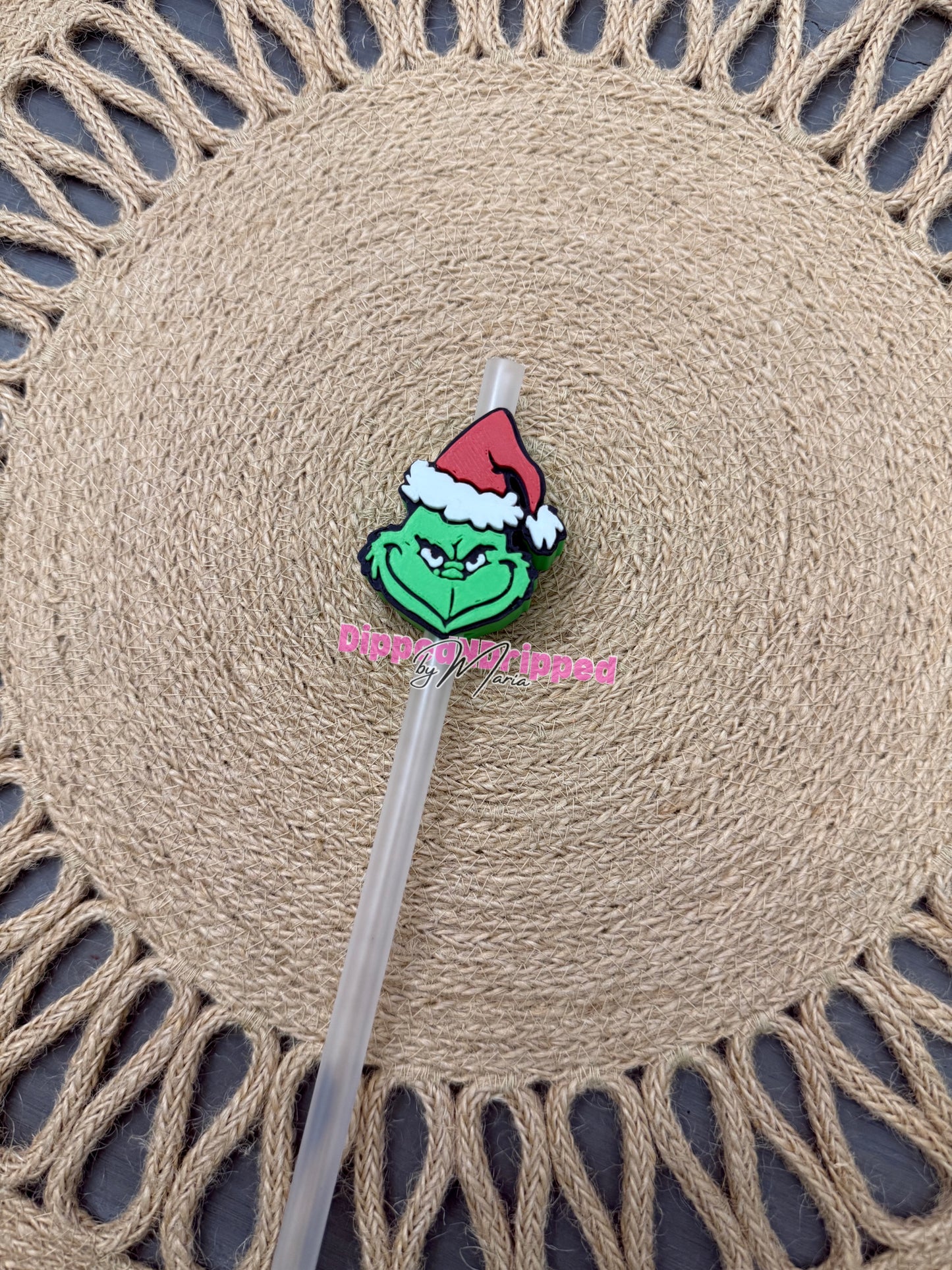 Green guy Straw topper ONLY