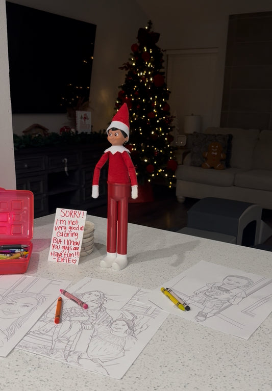 Elf standing pants 3D printed