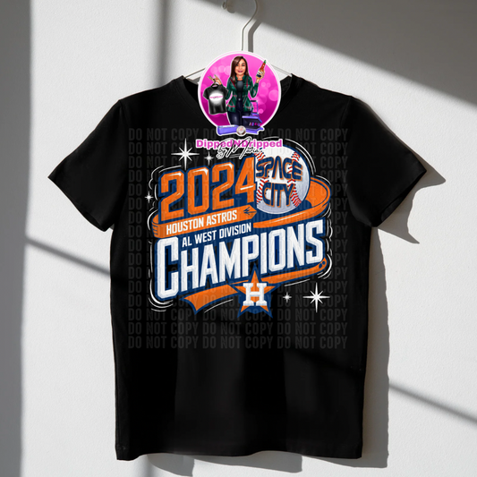 AL WEST CHAMPIONS ASTROS TEE