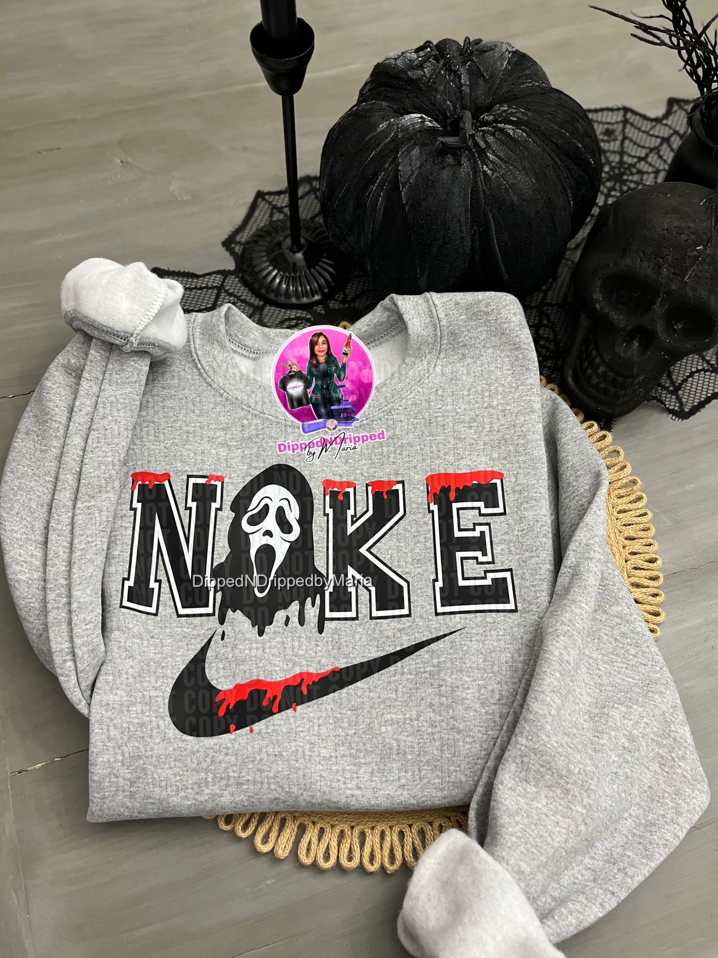 Bloody killer sweatshirt