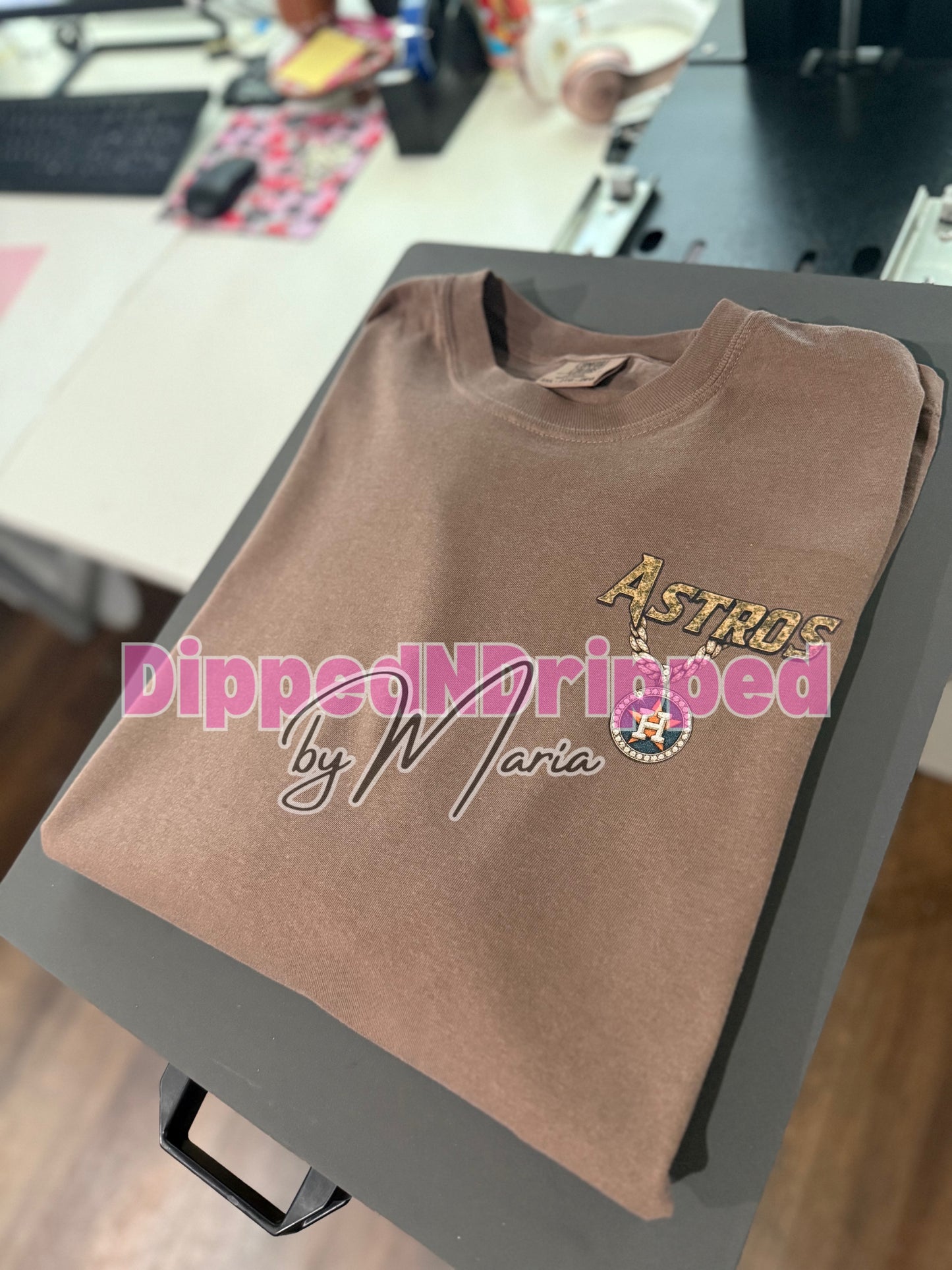 Skull Astros tee