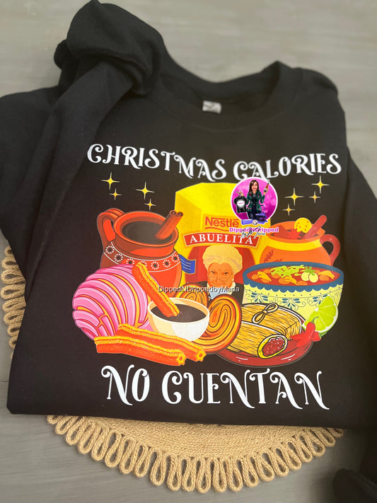Christmas calories sweatshirt