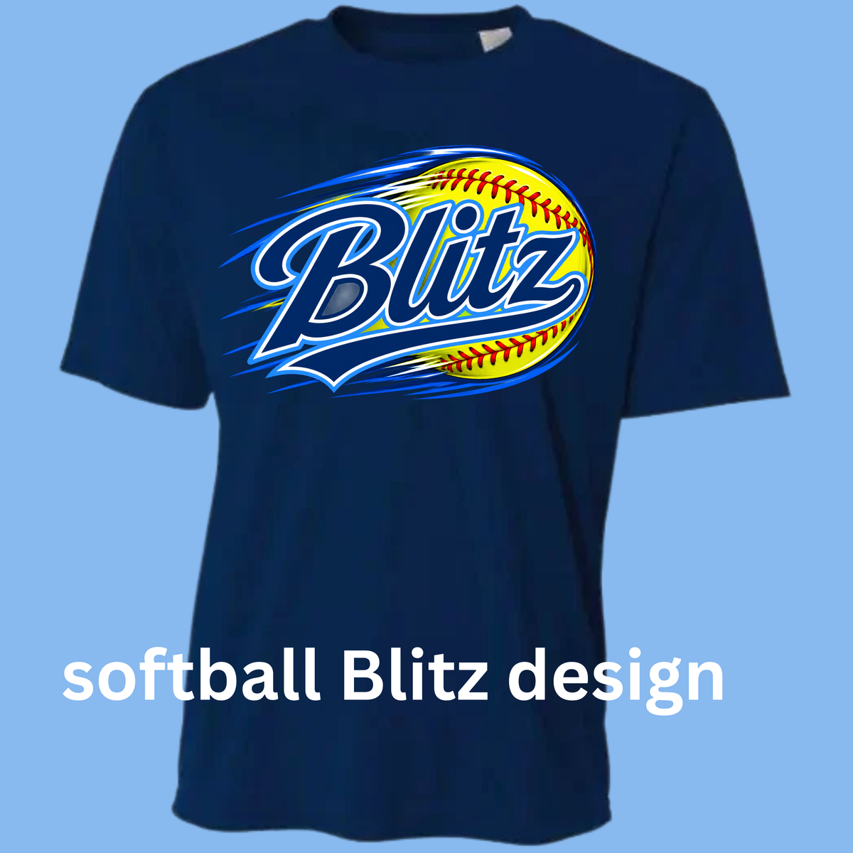 Blitz polyester teeshirts