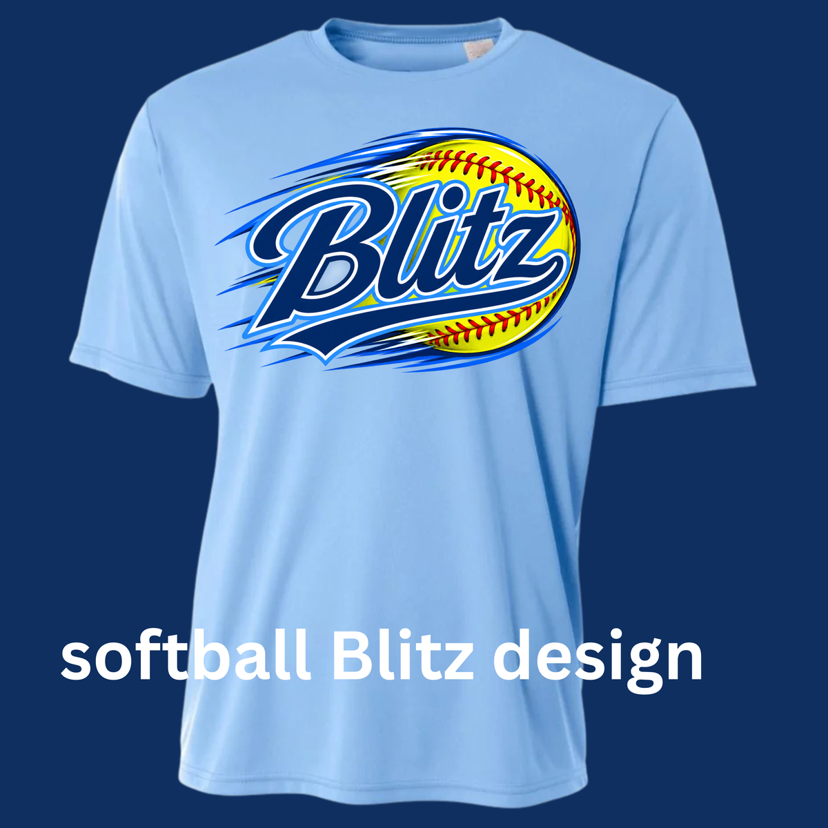 Blitz polyester teeshirts