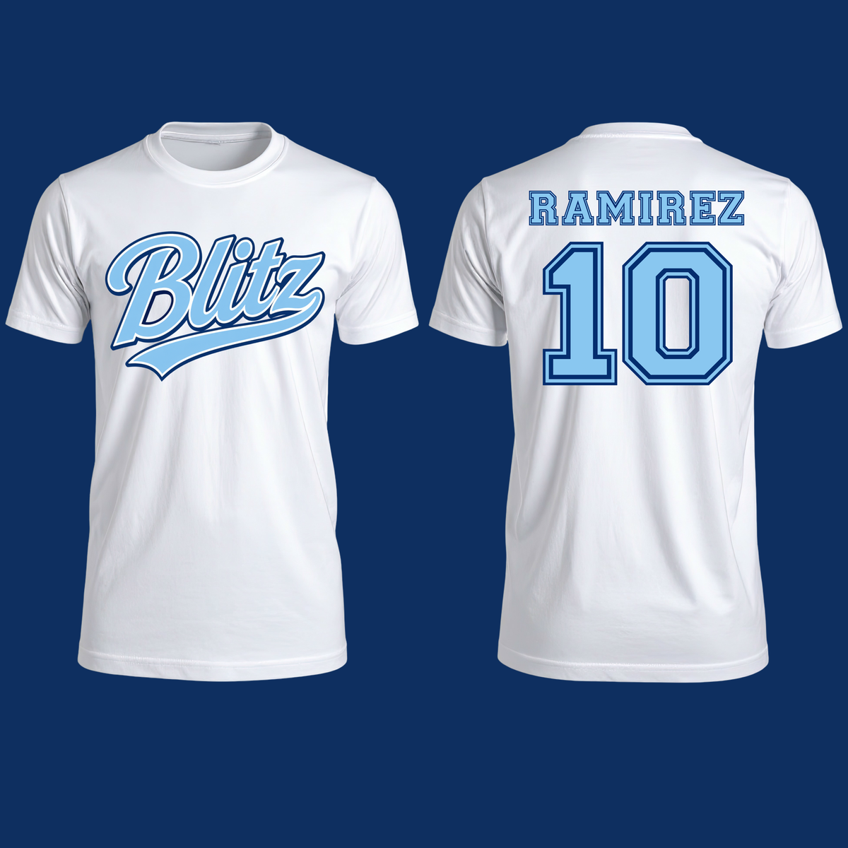 Blitz team shirts