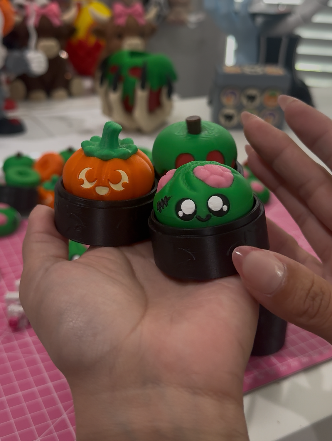 Halloween dumplings