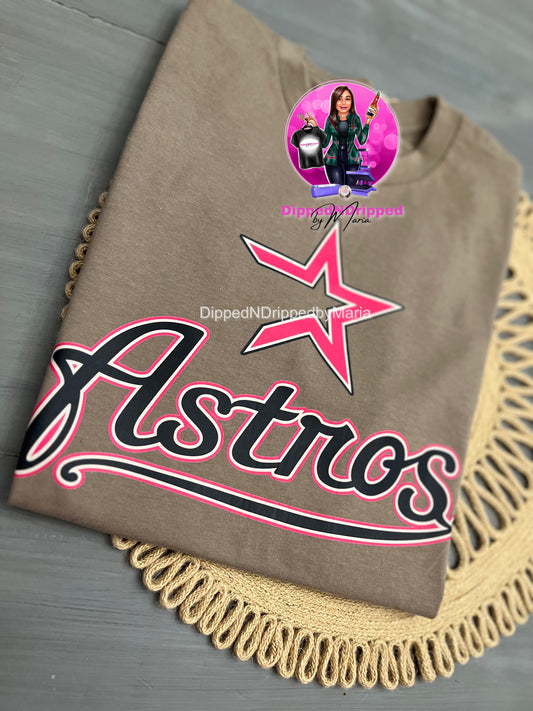 Astros in pink “Dark Brown”