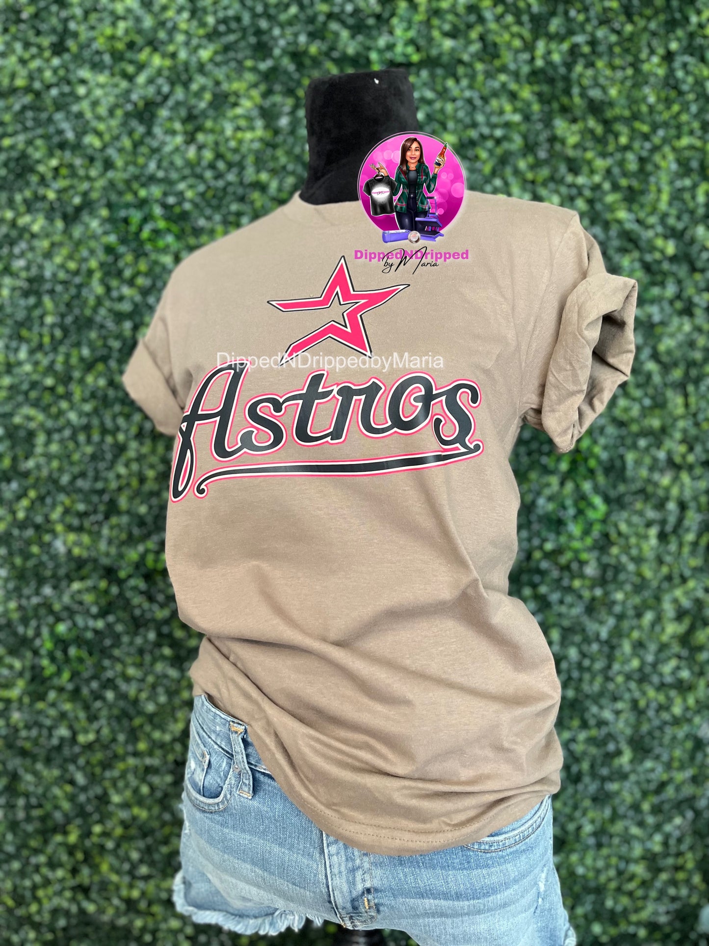 Astros in pink “Dark Brown”