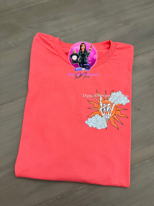Skull sun tee