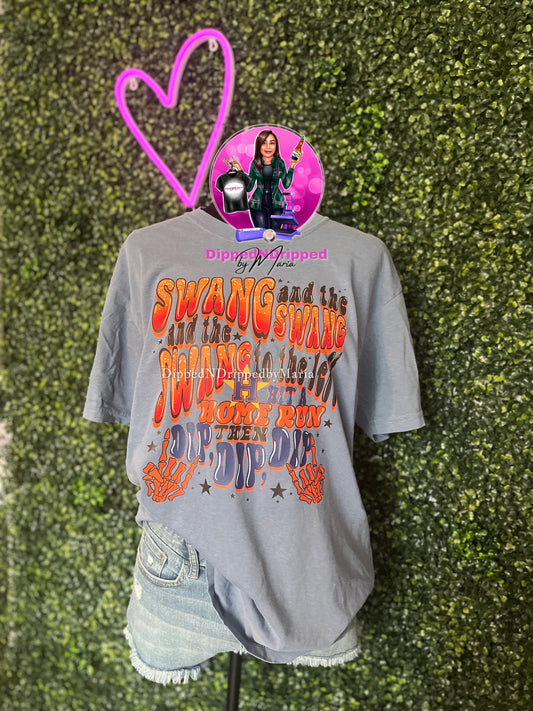 Swang a home run tee