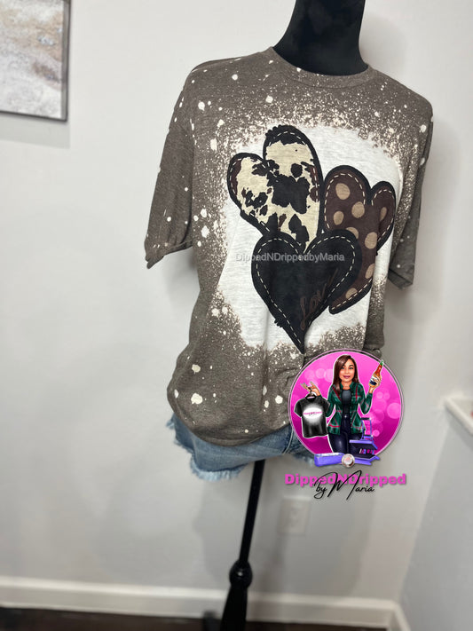 Western hearts tee