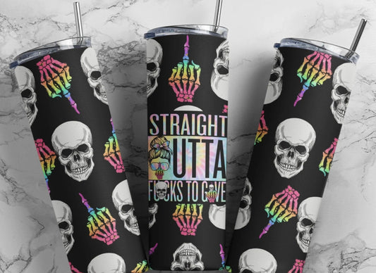 Straight outta f’s to give tumbler